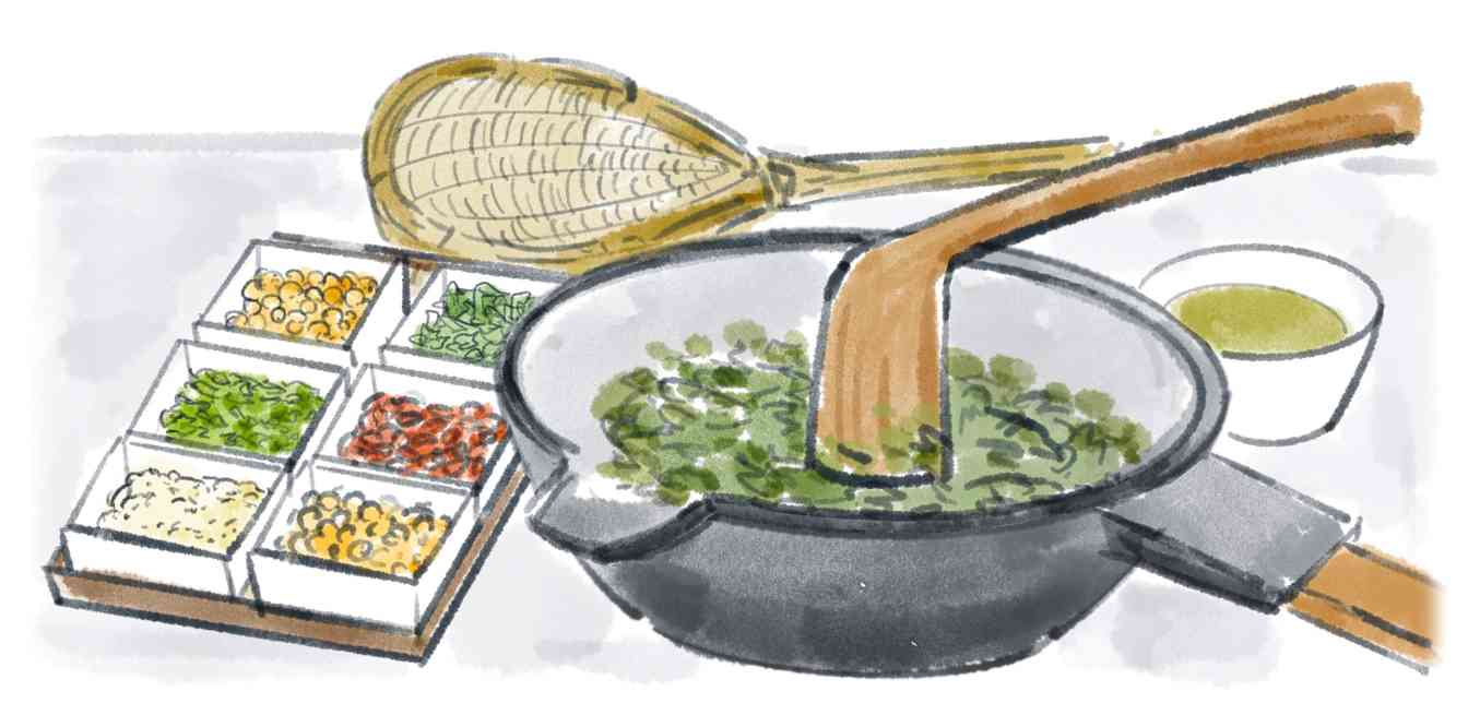 恭城油茶趁热喝