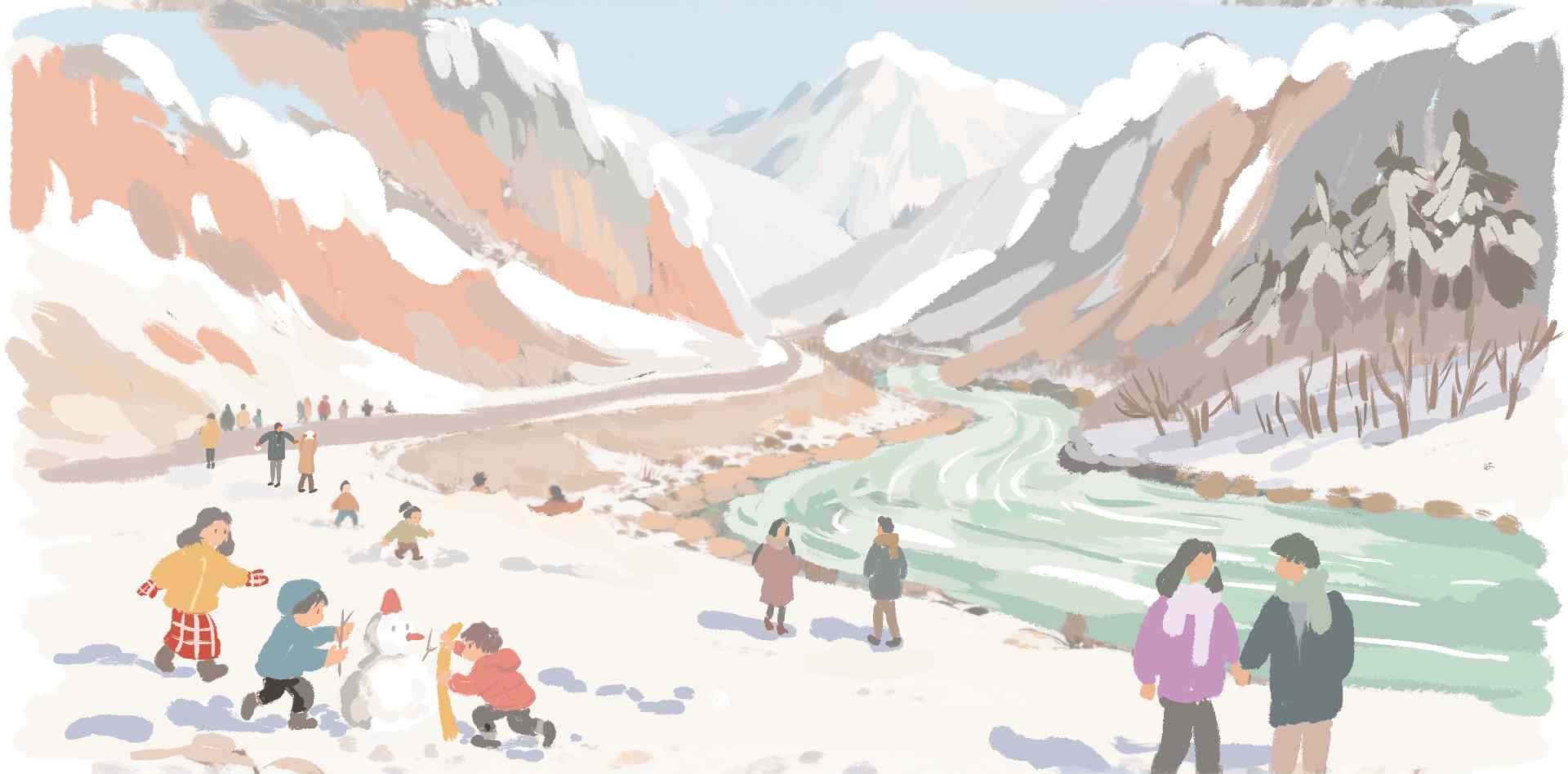 川南人追雪之旅 毕棚沟雪景如画的冬日童话