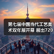 第七届中国当代工艺美术双年展开幕 展出720余件（套）精品（图2）