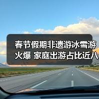 春节出游热情升温 非遗冰雪游引领消费热潮