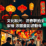 文化振兴：送春联拍全家福 浓墨重彩迎新年（图2）