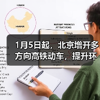 1月5日起,北京增开多方向高铁动车,提升环京市郊通勤体验(图3) 1月5日起,北京增开多方向高铁动车,提升环京市郊通勤体验(图3)
