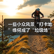 一些小众风景“打卡地”缘何成了“垃圾场”？（图1）