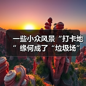 一些小众风景“打卡地”缘何成了“垃圾场”？（图4）
