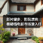 新片增多，影院凉爽：暑期档电影市场渐入佳境（图4）