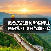 抗战主题展览：铭记历史传承精神弘扬伟大抗战精神