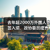 去年超2000万外国人免签入境，政协委员建言如何疏解入境游“堵点”（图4）