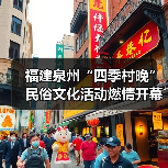 福建泉州“四季村晚”民俗文化活动燃情开幕(图1) 福建泉州“四季村晚”民俗文化活动燃情开幕(图1)