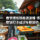春节博物馆客流激增 博物馆打卡成过年新趋势(图1) 春节博物馆客流激增 博物馆打卡成过年新趋势(图1)