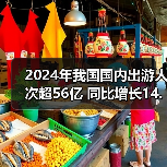 2024年我国国内出游人次超56亿 同比增长14.8%(图1) 2024年我国国内出游人次超56亿 同比增长14.8%(图1)