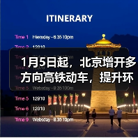 1月5日起，北京增开多方向高铁动车，提升环京市郊通勤体验（图3）