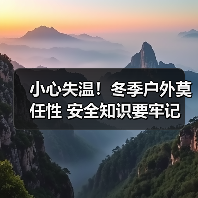 小心失温！冬季户外莫任性 安全知识要牢记（图1）