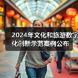 2024年文化和旅游数字化创新示范案例公布(图1) 2024年文化和旅游数字化创新示范案例公布(图1)