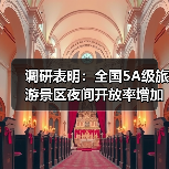 调研表明：全国5A级旅游景区夜间开放率增加至63%（图3）
