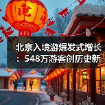 北京入境游爆发式增长:548万游客创历史新高(图1) 北京入境游爆发式增长:548万游客创历史新高(图1)