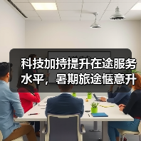 科技加持提升在途服务水平,暑期旅途惬意升级(图1) 科技加持提升在途服务水平,暑期旅途惬意升级(图1)