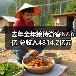 去年全年接待游客67.6亿 总收入4814.2亿元(图3) 去年全年接待游客67.6亿 总收入4814.2亿元(图3)