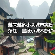 越来越多小众城市突然爆红,宝藏小城不断扩容(图3) 越来越多小众城市突然爆红,宝藏小城不断扩容(图3)
