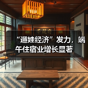 “遛娃经济”发力，端午住宿业增长显著（图4）
