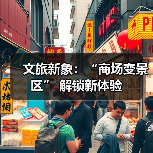 文旅新象:“商场变景区” 解锁新体验(图1) 文旅新象:“商场变景区” 解锁新体验(图1)