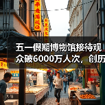 五一假期博物馆接待观众破6000万人次，创历史新高（图1）