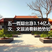 五一假期出游3.14亿人次,文旅消费新趋势如何激发市场活力?(图2) 五一假期出游3.14亿人次,文旅消费新趋势如何激发市场活力?(图2)