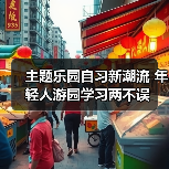 主题乐园自习新潮流 年轻人游园学习两不误(图2) 主题乐园自习新潮流 年轻人游园学习两不误(图2)