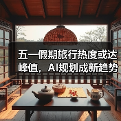 五一假期旅行热度或达峰值,AI规划成新趋势(图3) 五一假期旅行热度或达峰值,AI规划成新趋势(图3)