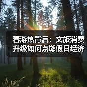 春游热背后:文旅消费升级如何点燃假日经济?(图3) 春游热背后:文旅消费升级如何点燃假日经济?(图3)