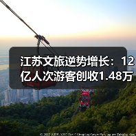 江苏文旅逆势增长:12亿人次游客创收1.48万亿背后的原因(图1) 江苏文旅逆势增长:12亿人次游客创收1.48万亿背后的原因(图1)