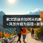 航文旅融合如何从机票+风景升级为旅程+故事？