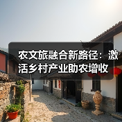 农文旅融合新路径:激活乡村产业助农增收(图2) 农文旅融合新路径:激活乡村产业助农增收(图2)