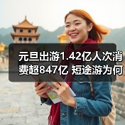 元旦出游1.42亿人次消费超847亿 短途游为何火出圈（图4）