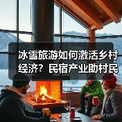 冰雪旅游如何激活乡村经济?民宿产业助村民增收(图1) 冰雪旅游如何激活乡村经济?民宿产业助村民增收(图1)