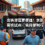 高铁滑雪更便捷!京张高铁试点“雪具便利行”服务(图1) 高铁滑雪更便捷!京张高铁试点“雪具便利行”服务(图1)