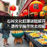 石峁文化起源谜题解开？遗传学揭示陕北仰韶遗脉传承（图1）