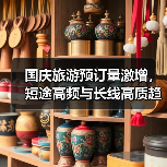 国庆旅游预订量激增，短途高频与长线高质趋势明显？（图3）