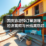 国庆旅游预订量激增，短途高频与长线高质趋势明显？（图4）