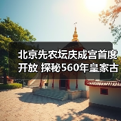 北京先农坛庆成宫首度开放 探秘560年皇家古建（图2）