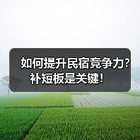 如何提升民宿竞争力？补短板是关键！（图1）