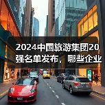 2024中国旅游集团20强名单发布，哪些企业上榜？（图1）
