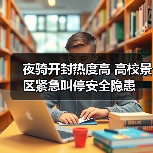 夜骑开封热度高 高校景区紧急叫停安全隐患(图3) 夜骑开封热度高 高校景区紧急叫停安全隐患(图3)