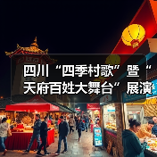 四川“四季村歌”暨“天府百姓大舞台”展演:歌声唱响乡村四季(图1) 四川“四季村歌”暨“天府百姓大舞台”展演:歌声唱响乡村四季(图1)