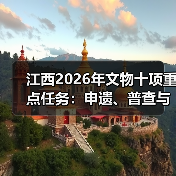 江西2026年文物十项重点任务:申遗、普查与保护并重(图3) 江西2026年文物十项重点任务:申遗、普查与保护并重(图3)