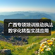 广西专项培训推动执法数字化转型实战应用(图4) 广西专项培训推动执法数字化转型实战应用(图4)
