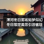 浑河冬日雾凇如梦似幻 冬日限定美景引游客驻足(图4) 浑河冬日雾凇如梦似幻 冬日限定美景引游客驻足(图4)