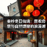 秦岭冬日仙境：雾凇奇景与自然馈赠的浪漫邂逅（图2）