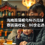 海南首届候鸟杯匹克球赛圆满收官,80余名选手同场竞技(图2) 海南首届候鸟杯匹克球赛圆满收官,80余名选手同场竞技(图2)