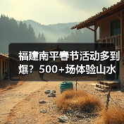 福建南平春节活动多到爆?500+场体验山水茶趣(图2) 福建南平春节活动多到爆?500+场体验山水茶趣(图2)