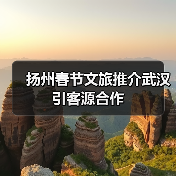 扬州春节文旅推介武汉引客源合作(图1) 扬州春节文旅推介武汉引客源合作(图1)